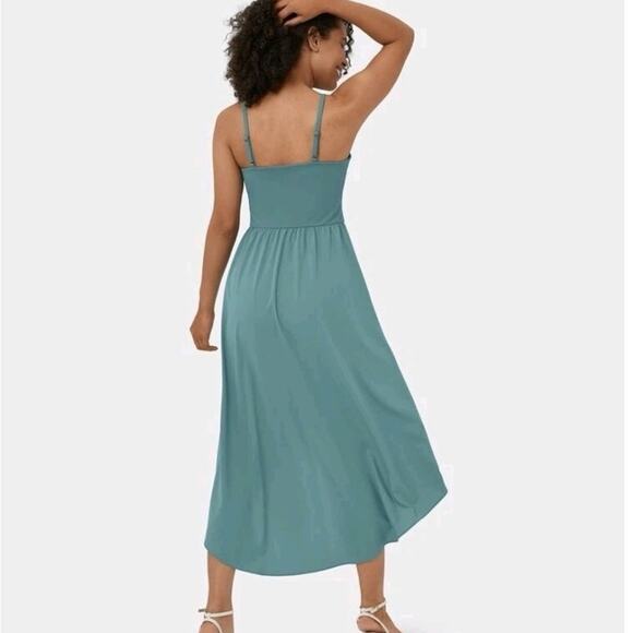 HALARA Breezeful High-Low Flowy Midi Dress, Size Medium - Picture 6 of 13